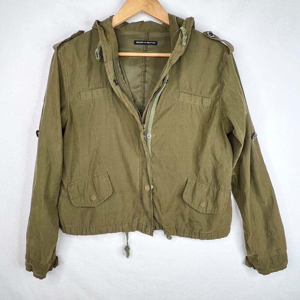 Brandy Melville Army Green Utility Jacket S/M
